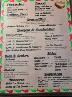 Rutilio's New Mexican Foods menu