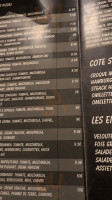 Restaurant le Rex menu