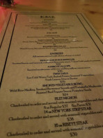 K- Steak House menu