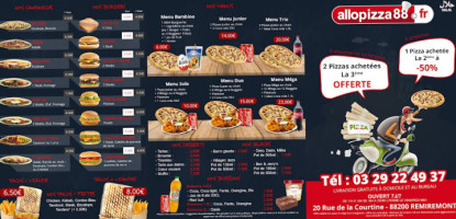 Livraison Pizza Remiremont Allopizza88 food