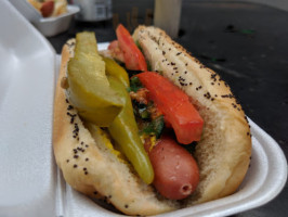 C J's Chicago Dogs food