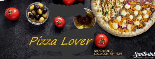 Santorini Pizzaria E food