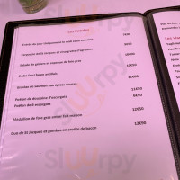 Au Clocher menu