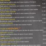 Chez Nous Grillades Carte