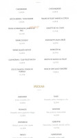 Le Grand Cerf menu
