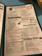 Aztlan Mexican menu