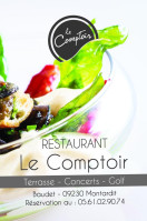 Restaurant Le Comptoir food