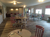 The Cricket Pavilion Tea Room Cafe inside