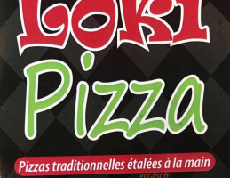 Loki Pizza menu