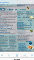 3 Compadres menu
