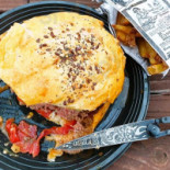 Crazy Burger Cafe food