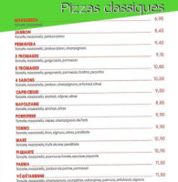 La Compoz' Pizza menu