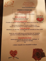 L'Arome menu