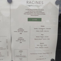 Racines Etaples Sur Mer menu
