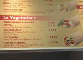La Caveja menu
