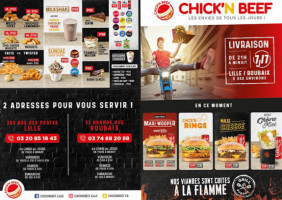 Chick'n Beef Lille food