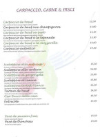 Le Basilic Rouge menu