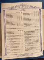 Matsos Family Pizza menu