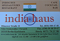 India-Haus inside