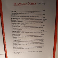 Fastopizz menu