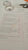 Le Nid de Mirabelle menu