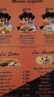 Food Truck El Baraka menu