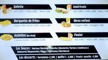 Le Petit Snack.dz menu