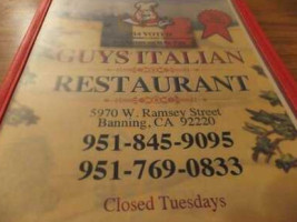 Guy's Italian food