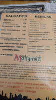 Mohamad Culinária Árabe menu