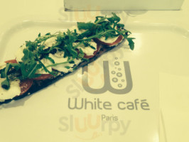White cafe food