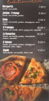 Pizza Marcuzzi menu