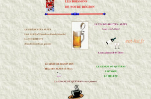 Le Matefaim menu