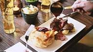 The Belvedere Arms food