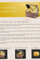 Columbus Cafe & Co Vannes Mene menu