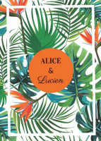 Alice et Lucien menu
