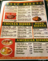 Los Caporales menu