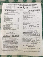 Dinky Diner menu