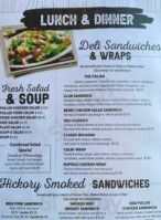 The Outpost Pickwick Dam menu