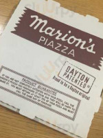 Marion's Piazza menu