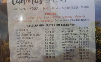Do Carioca menu