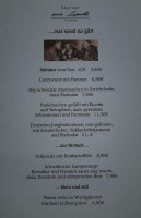 Gasthof Zur Linde menu