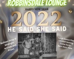Robbinsdale Entertainment menu