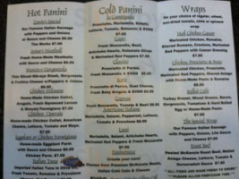 La Fiorentina Pastry Shop menu