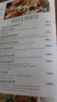 Le Comptoir (ex Del Arte) Persan menu