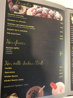 Côte Grill menu