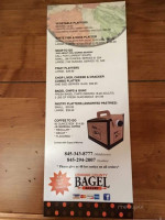 Orange County Bagel menu