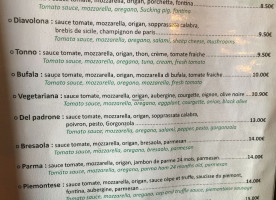 Green Soft Bar menu