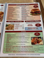 New Windsor Coach Diner menu