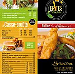 Restaurant Frites et Basilic menu