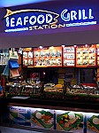 Seafood Grill Station food